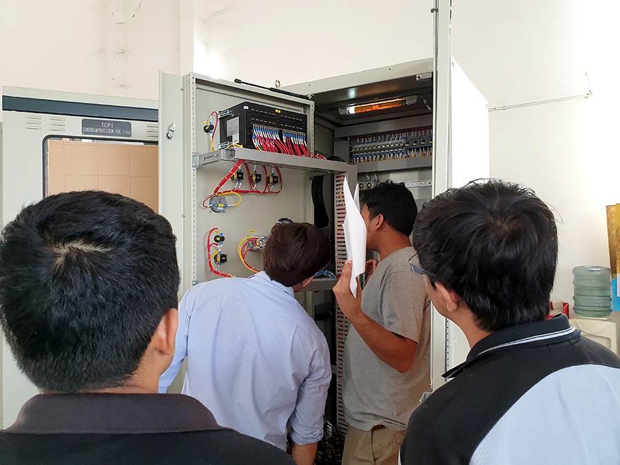 Inspection, Commissioning & site support for one of the WTP Plant from Oman