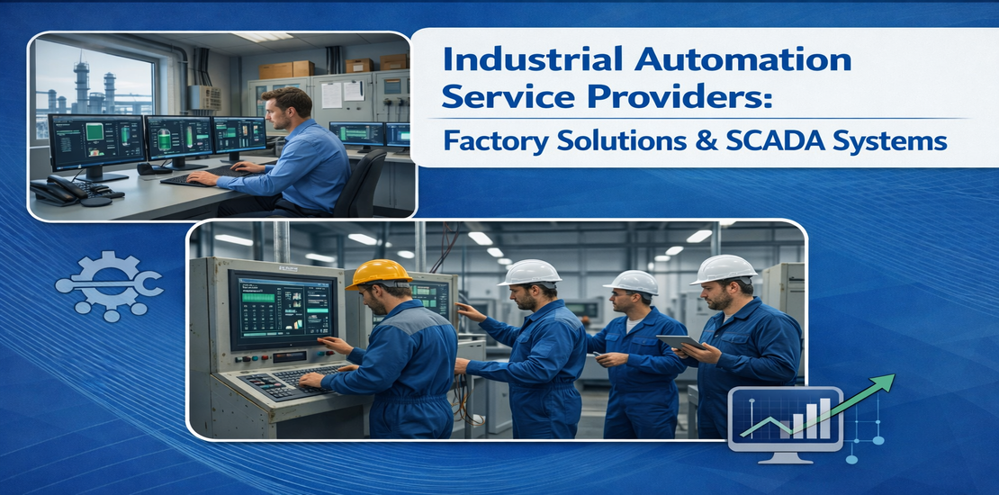 Automation engineers managing SCADA systems and DCS architecture for industrial automation service providers across Middle East manufacturing plants.