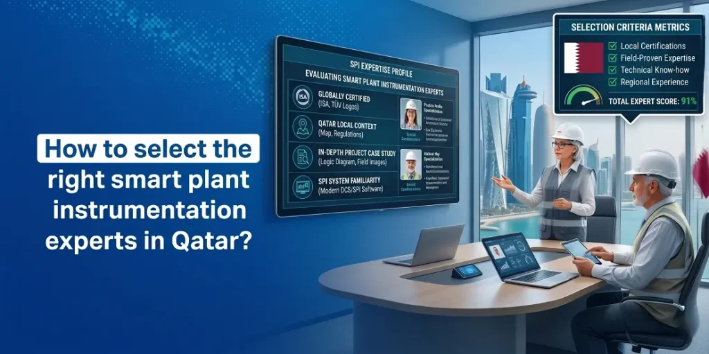 How to select the right smart plant instrumentation experts in Qatar?